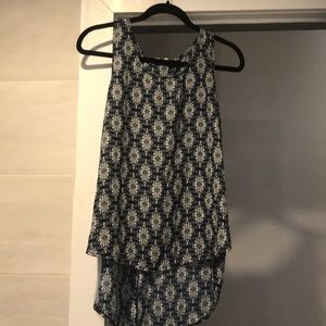 Patterned tank top